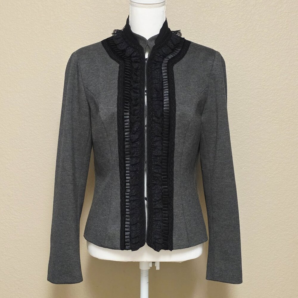 Coldwater Creek Embroidered  Blazer Jacket